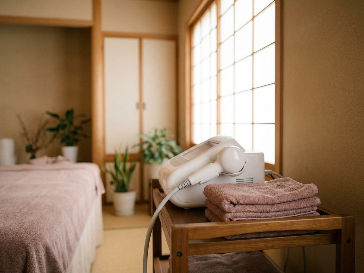 完全予約制の個室で行うヒゲ脱毛の施術